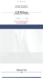 Mobile Screenshot of gbwilson.com